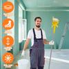 Малярный ролик-кромкорез Пластиковый инструмент для кромкорезания настенной краски Ручной ролик-кромкорез для чистой резки для двери окна потолка