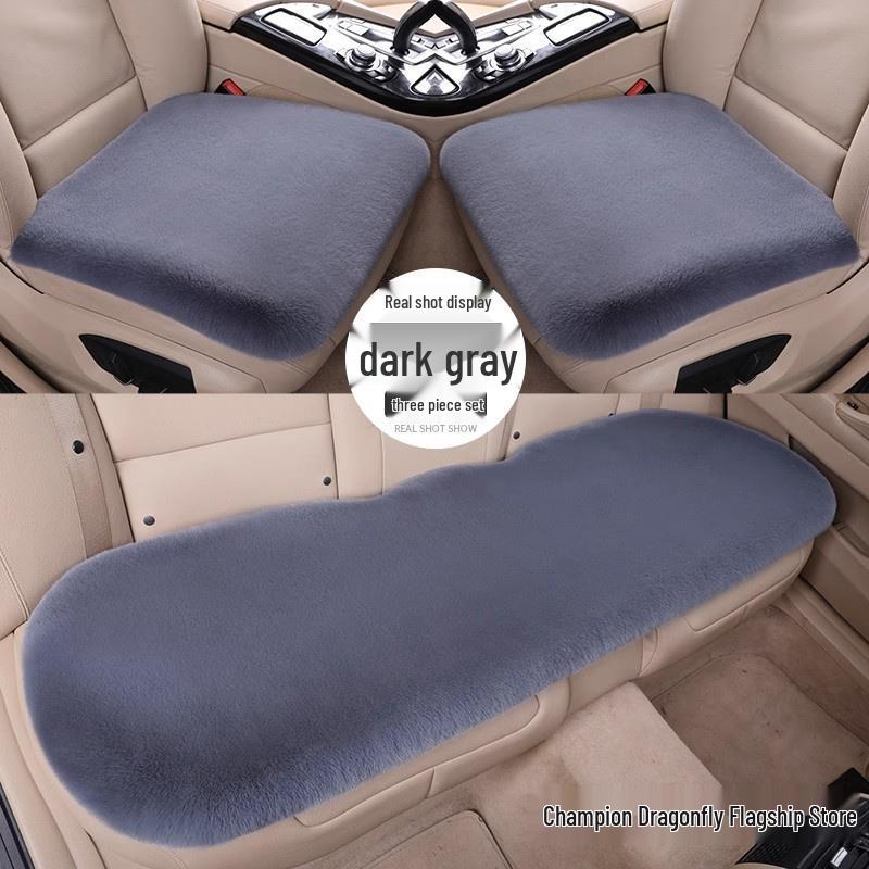 Плюшевая зимняя подушка на сиденье автомобиля для Volkswagen Jetta, Bora, Lavida, Sagitar, Santana, Passat
