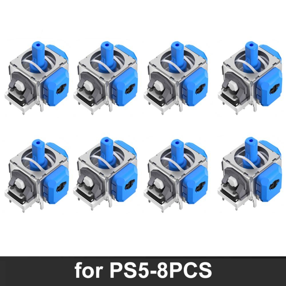 4/8PCS HALLPI Anti-Drift ThumbStick Rocker Replacement for PS5/PS4/Xbox/Switch Pro Controller