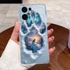 For Oppo Reno13 F FS 5G 13F 4G Phone Case Luxury Cute Rabbit Cartoon Girly Pattern Bumper Clear Soft Siliocne Coque For Reno 13F