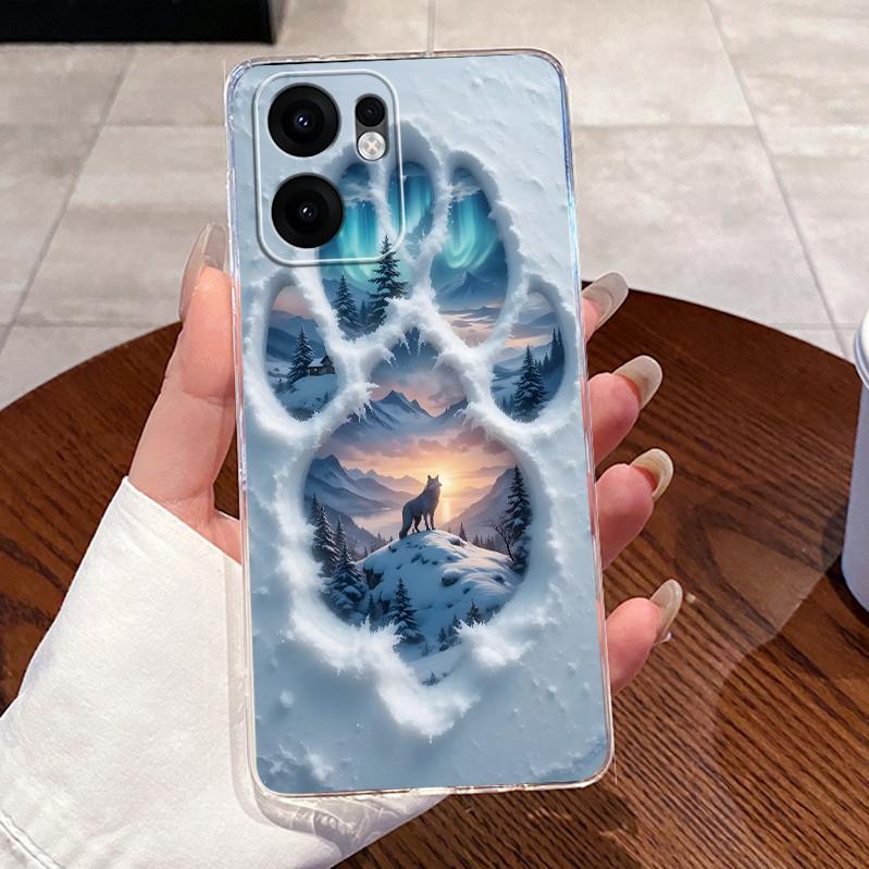 For Oppo Reno13 F FS 5G 13F 4G Phone Case Luxury Cute Rabbit Cartoon Girly Pattern Bumper Clear Soft Siliocne Coque For Reno 13F