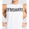 Gymshark Prime Drop Arm Tank Белый A2c5w Wb57