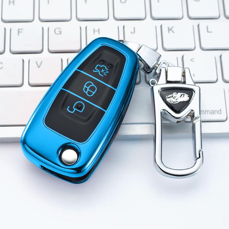 Подходит для Ford Maverick Key Cover13-18Fox17-18Чехлы для автомобильных ключей модели Ruiou Защитный корпус