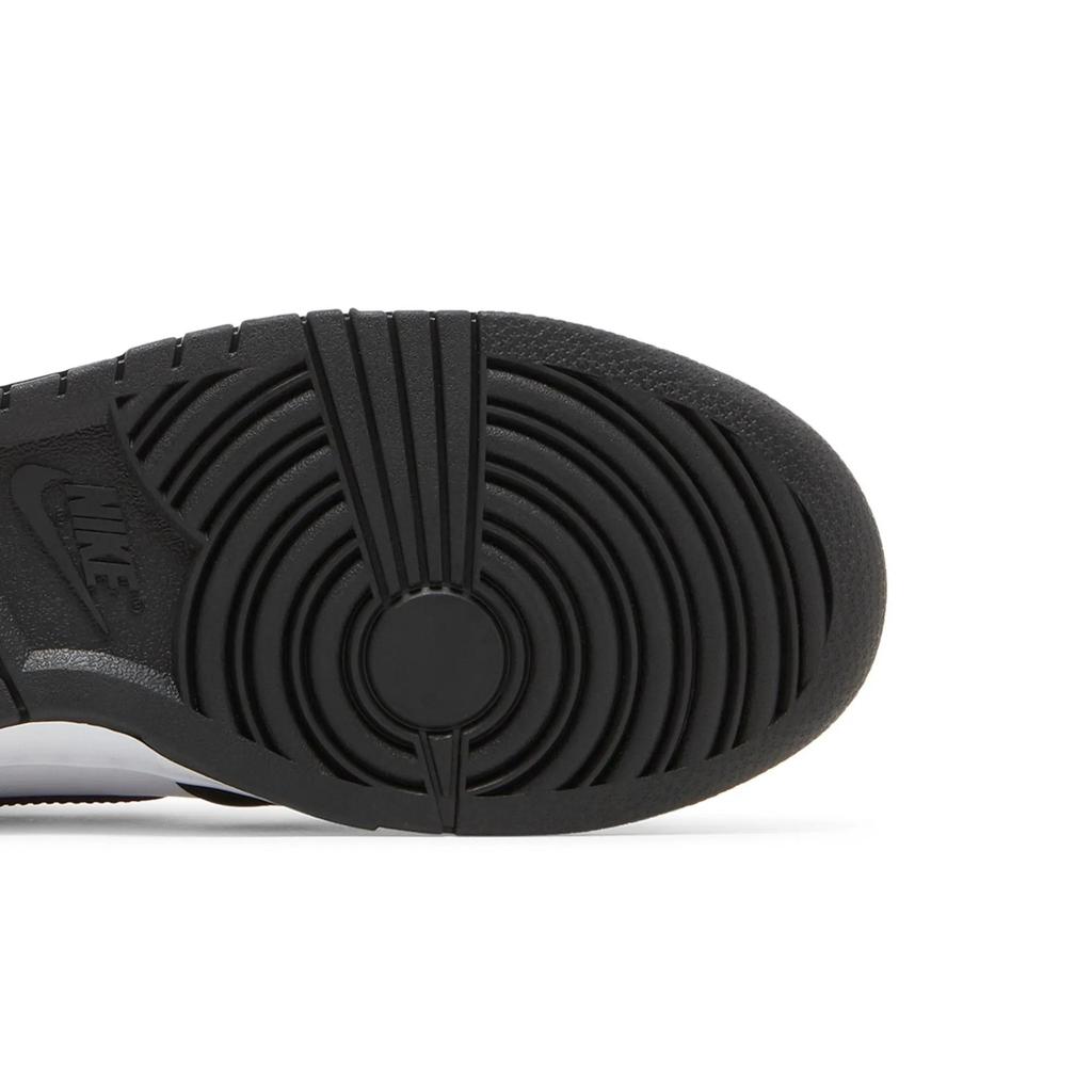 Nike Men's Dunk High Premium EMB 'World Champ' (Unisex) Black / White / Action Grape / Black Skate Shoes DR9512 001
