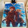 Warm Print Flannel Blanket How to Train Your Dragon Theme Comfortable Throw for Bed Couch Sofa Chair Travel Picnic Use-Xin
