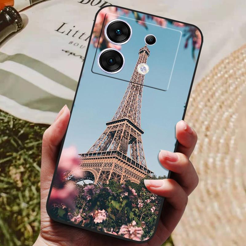 Для Infinix Zero 30 5G Чехол Черная Крышка Лев Волк Силиконовые Мягкие Задние Чехлы Для Infinix X6731 Чехол для Телефона Zero30 5G Fundas Coque