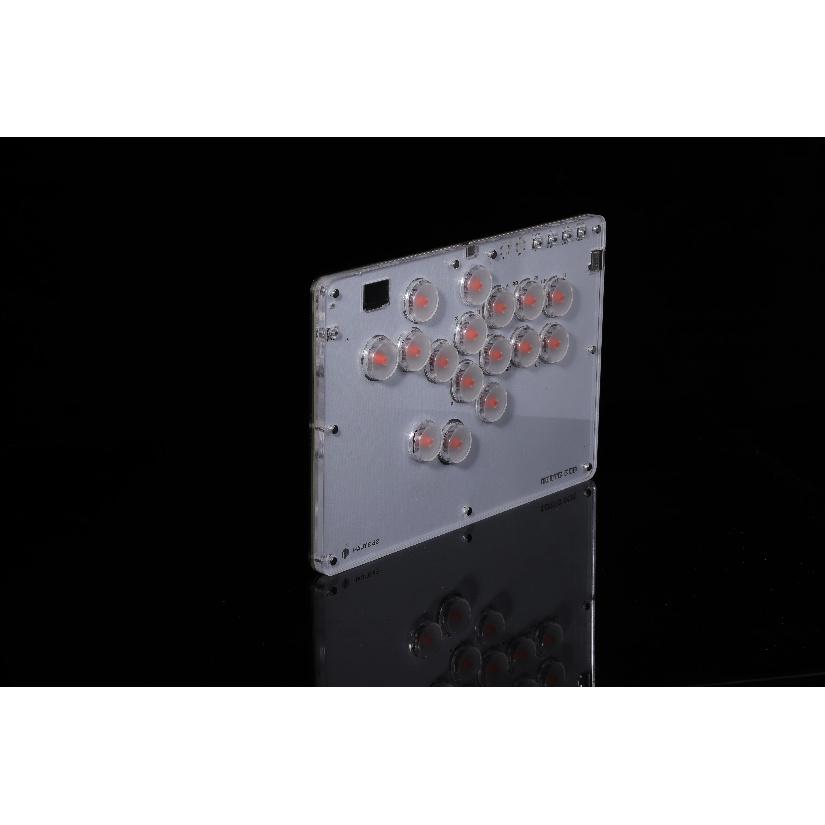 Haute42 Arcade Joystick Hitbox Leverless Controller Arcade Fighting Game Hitbox For PC /PS3/Ps4 /Switch Mini Arcade FightStick