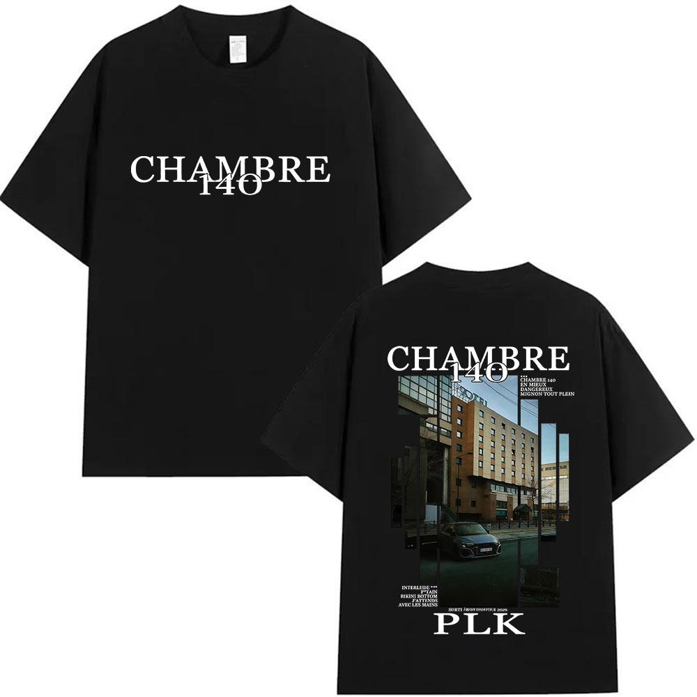 Summer Rapper Plk CHAMBRE 140 Pt3 Tour Merch Women's Unisex's Hip Hop Street Fashion Cotton Printed Unisex Streetwear