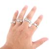 Man Chain Adjustable Multi-layer Rotate Opening Ring Party Jewelry Fashion Accessories Finger Ring