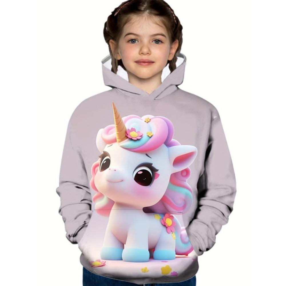 Детская одежда Толстовки с капюшоном для девочек с длинным рукавом 3D Tie-Dye Print Детская весенне-осенняя одежда Повседневная стильная одежда для девочек на открытом воздухе Милый топ