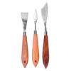 Popular Practical 3 Piece Neutral Palette Knife Scraper Palette Knife Blade Oil Painting Supply