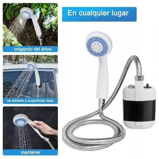 Походный душ насос Простой в использовании Компактный Портативный Перезаряжаемый Для улицы