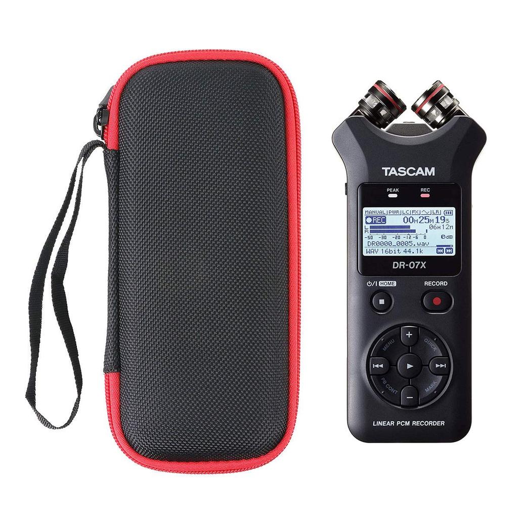 Dedicated Storage Compatible Product TASCAM II VER2 PCM Recorder Handy Recorder [Aenllosi Case] DR-07X/DR-07MK (case Only)