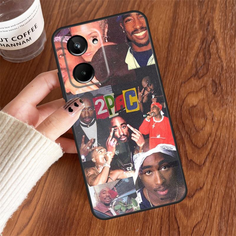 Рэпер 2pac Певец Tupac Для Realme 15 Pro GT7 GT6 10 11 12 13 14 Pro Plus C75 C71 C65 C63 C61 C53 C67 C35 C55 Чехол
