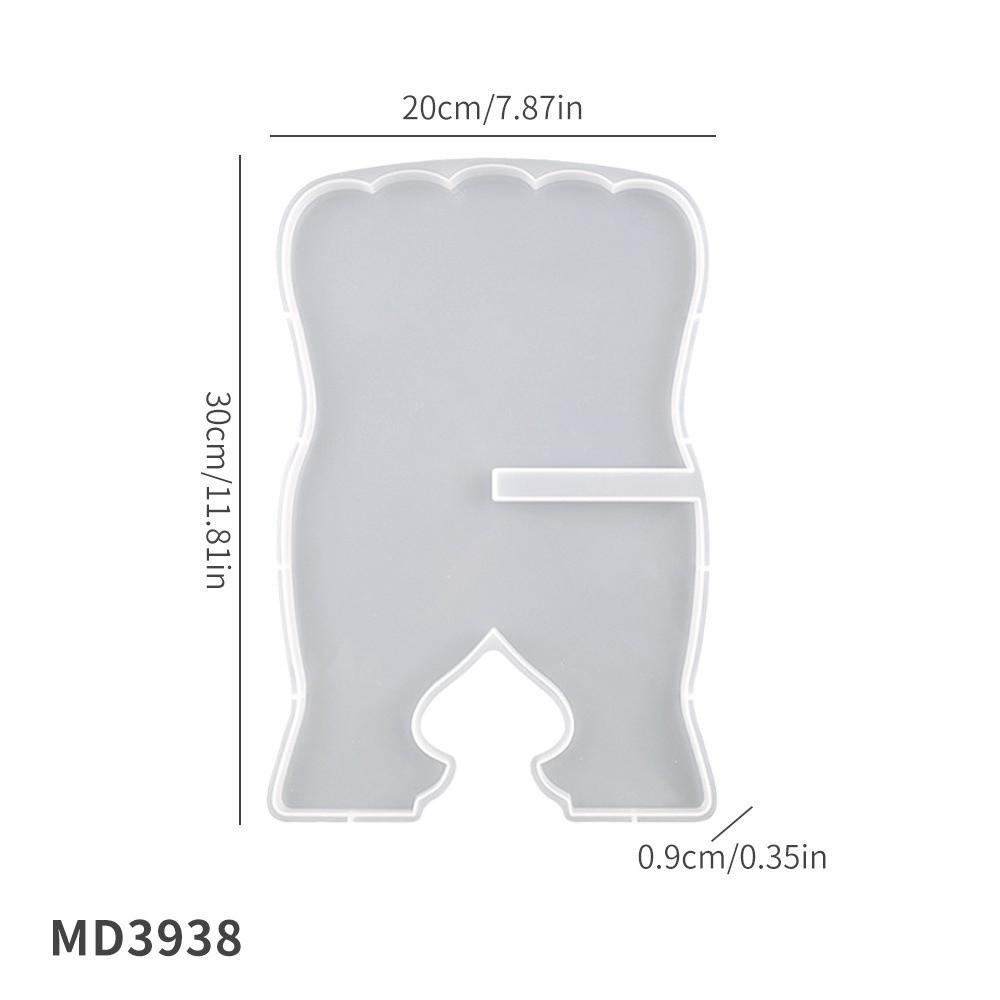 Unique Design Book Holder Mold DIY Tool Reading Rack New Bookshelf Mold Home Display