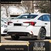 Задний спойлер/диффузор для Honda Civic 11-го поколения 2022-2023, версия Phantom Night
