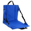 Portable Foldable Outdoor Cushion Chair With Backrest Oxford Cloth Adjustable Folding Seat