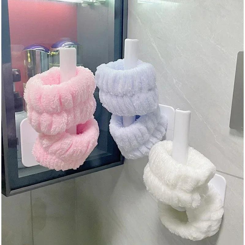 2 шт. Наручный моющий пояс мягкое полотенце из микрофибры напульсники для умывания лица впитывающие воду предотвращающие намокание наручный моющий пояс