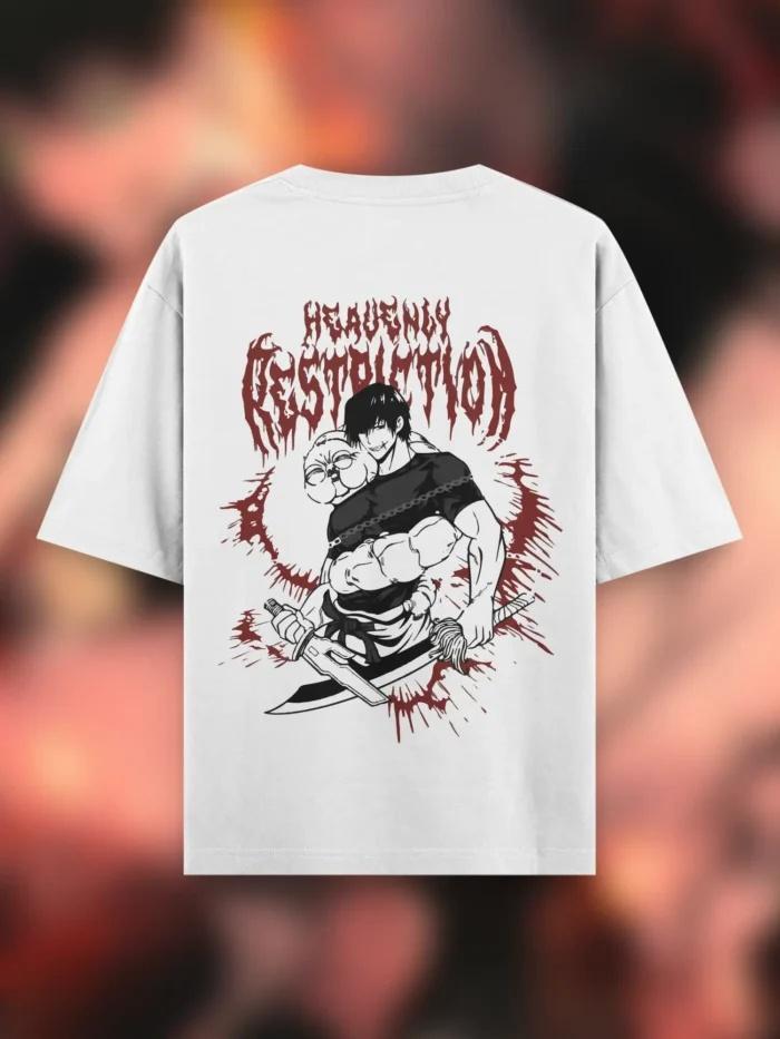 Jujutsu Kaisen Fushiguro Toji Heavenly Restriction Graphic TShirt Anime Cotton Tee for Men Kids Casual Short Sleeve Top