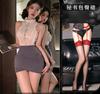 Sexy secretary hip skirt uniform robe sex underwear sex pajamas passion seduction outfit