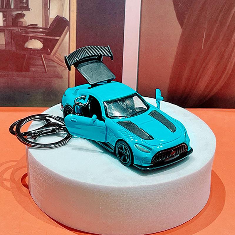 Автомобильный брелок креативный симулятор мини спортивный автомобиль брелок подвеска брелок креативные украшения мультфильм школьный рюкзак автомобильный кулон