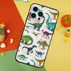 Cute Dino Dinosaur Phone Case For IPhone 18 17 Pro Max 16 15 13 12 11 14 Pro Max Plus 12 13 Mini 16e 17 Air Cover