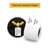 Niimbot Jewelry Label Paper Thermal Printing Paper Roll Price Label Paper Waterproof OilProof Tear
