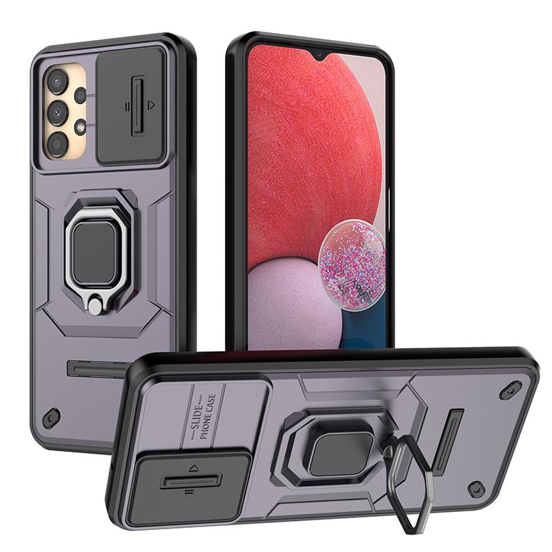 Slide Camera Lens Protector Armor Case For Samsung Galaxy A13 5G Military Grade Bumpers Ring Cover