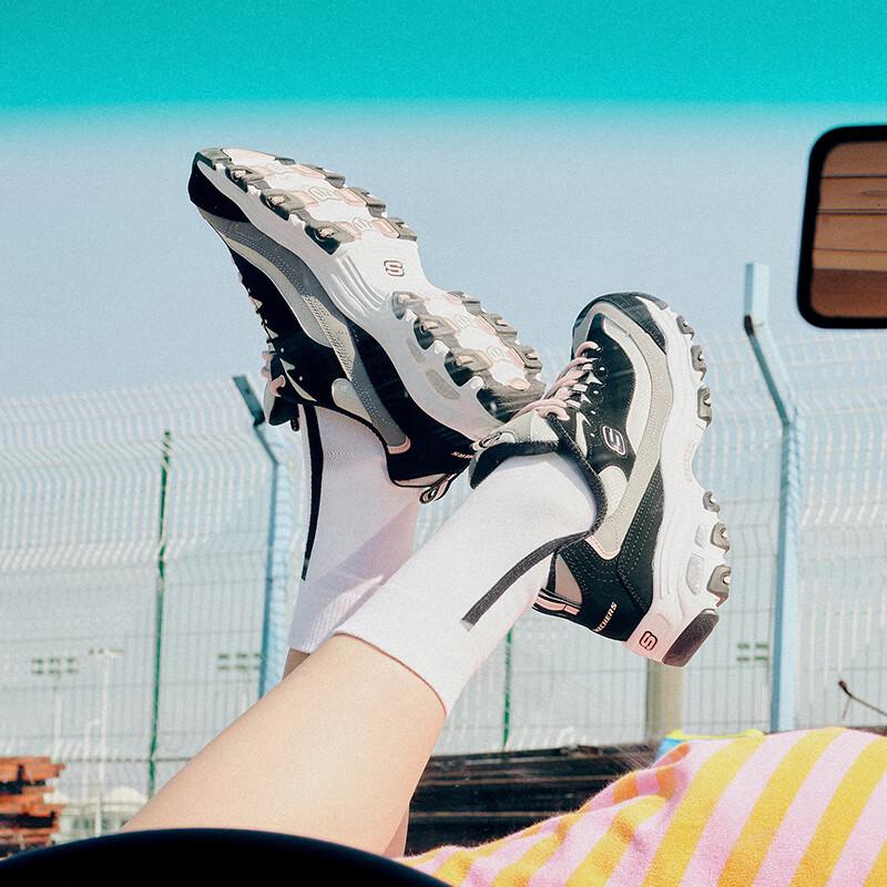 Skechers Женские ретро кроссовки-папы на толстой подошве с пандой