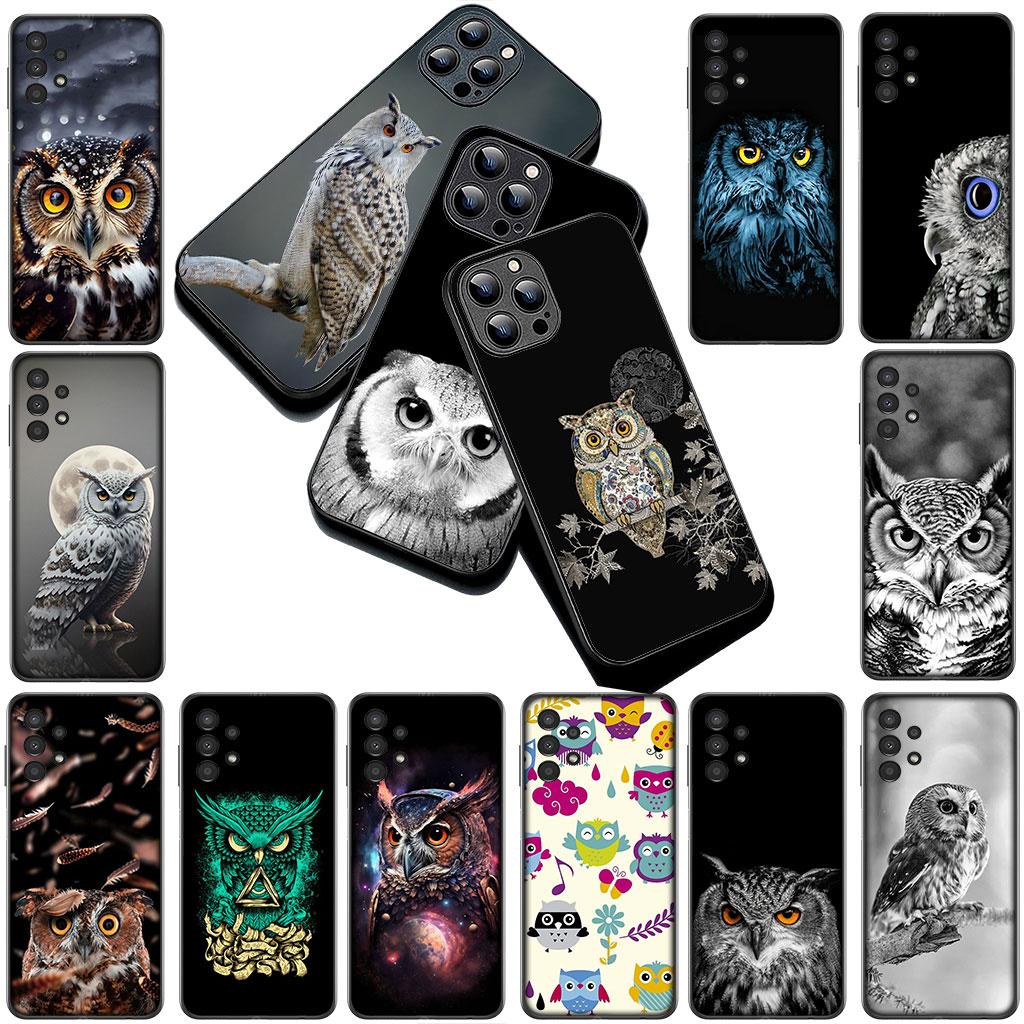 Casing Phone Cover for Xiaomi Redmi Note 12 11 10 A3 Pro 10A 10C 12C Note12 5G 4G Case Bird Owl Animal