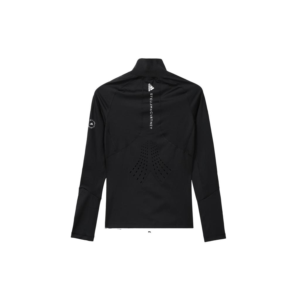 Adidas X Stella McCartney Collaboration Training Mid-Length Breathable Jacket Women Jacket Black HD9105