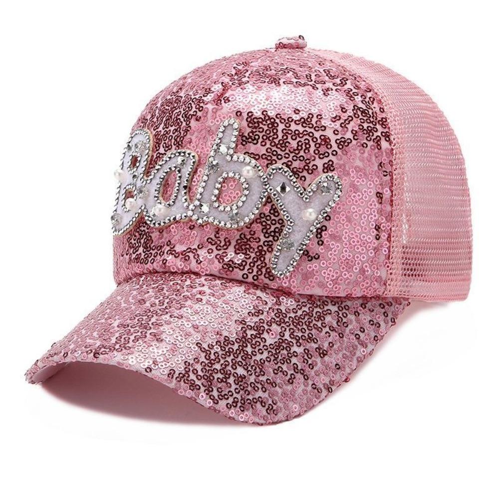 Breathable Baseball Cap Letter Embroidery Sun Hat Fashion Flat Cap  For Women Men