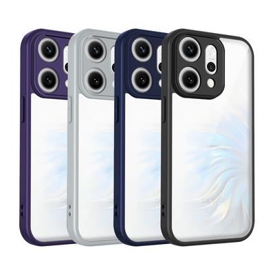 Чехол для Oppo Reno 14 CPH2737, противоударный силиконовый бампер с воздушной подушкой, прозрачная матовая задняя крышка, жесткий чехол для телефона для Oppo Reno14 5G