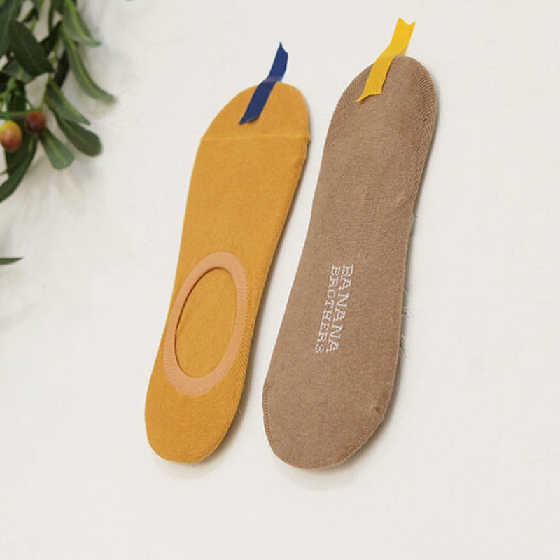 Bananasisters Нескользящие носки-подследники Тома в 7 цветах