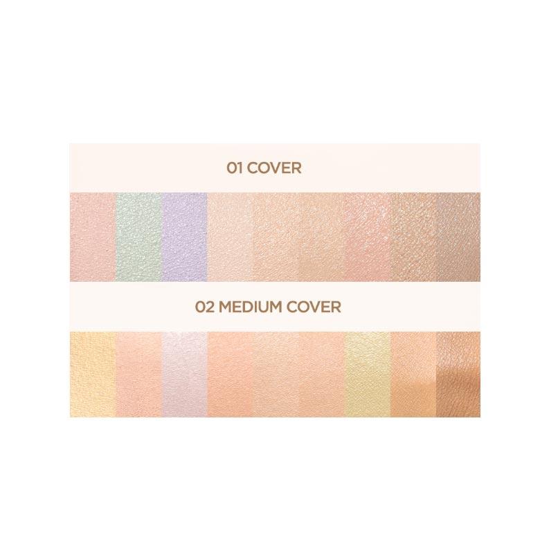 DASIQUE Специальный набор Pro Concealer Palette, 2 предмета