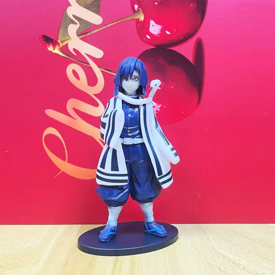 @Anime Demon Slayer Kimetsu no Yaiba Figure Kamado Tanjirou Action Figure Agatsuma Zenitsu Nezuko Warrior PVC Model Toys**