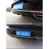 Для Volkswagen Passat B8 2017 2018 2019 ABS Черный Серебристый Задний Бампер Губа Спойлер Багажника Задний Диффузор Защита Стайлинг Автомобиля