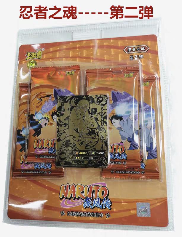 Naruto Complete Series Card Uzumaki Naruto Uchiha Sasuke Anime Figure Rare Collection Cards Flash Card Toy