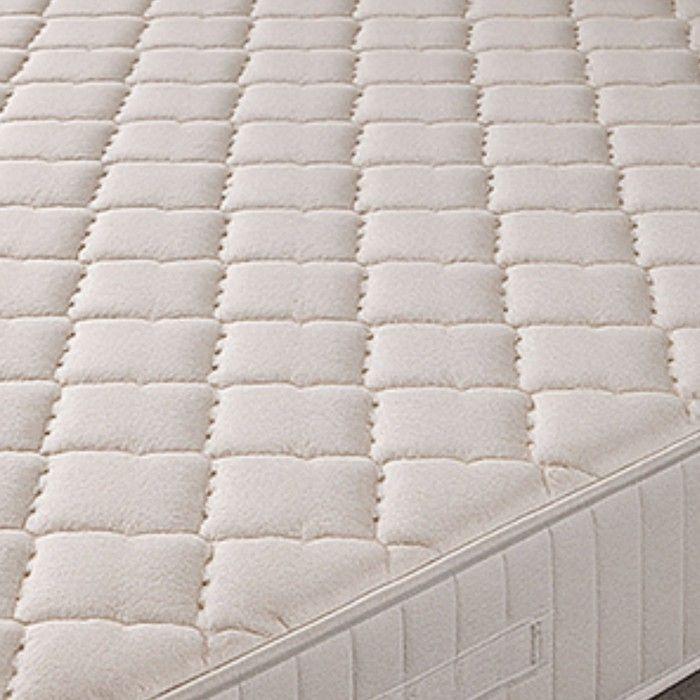 Mattress 140x190 Fireproof Fabric Height 25 Cm Firm Comfort - Extremely Durable Foam - Fireproof