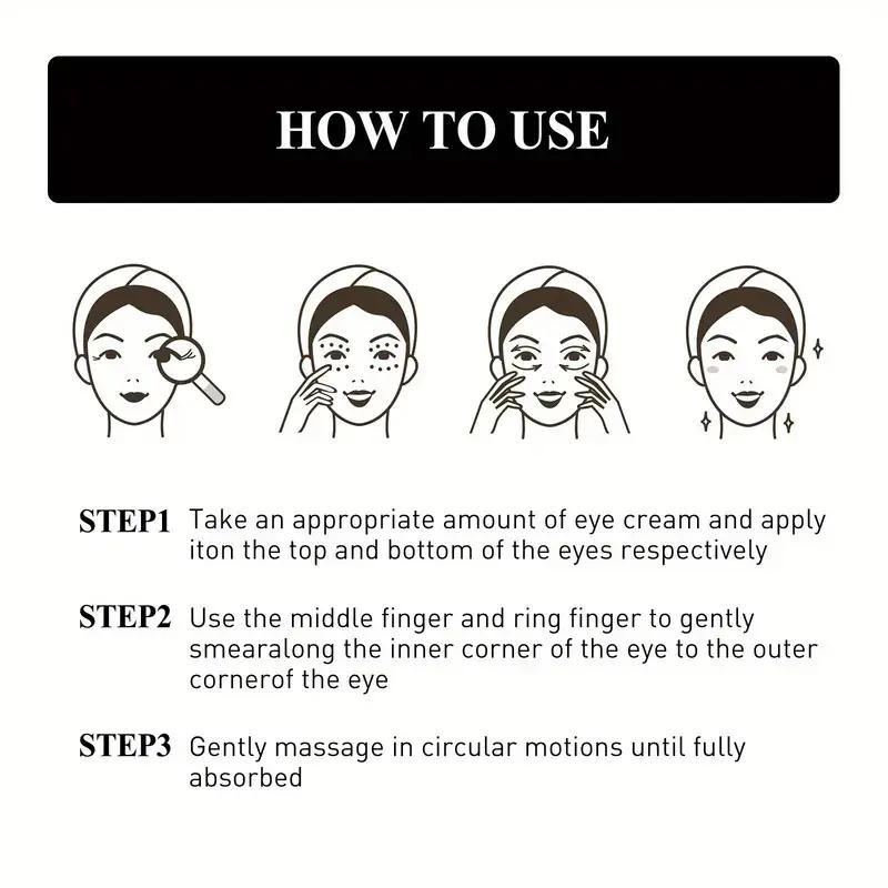 Крем для век увлажняющий от темных кругов, омолаживающая увлажняющая формула 20 г