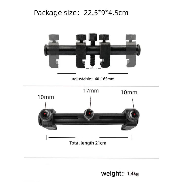 Puller For Ribbed Drive Pulley, Crankshaft Remover, Car RepairTool