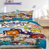 Rugrats Complete Series Threepiece Set 1 Duvet Cover 2 Pillowcase Without Core Bedding Set Soft And Comfortable Christmas Birthday Gift