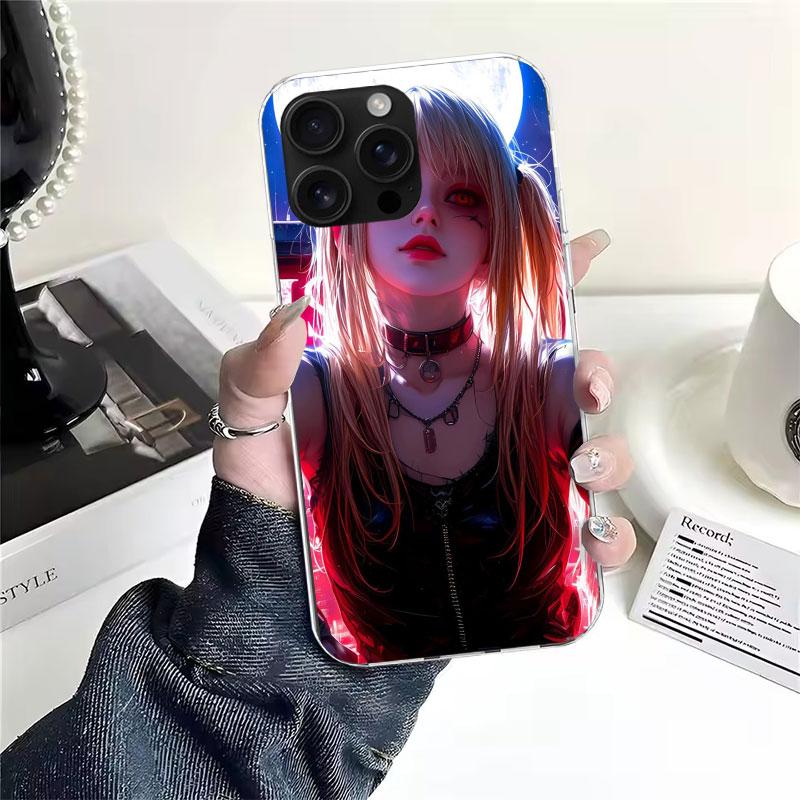 N-Note D-Death MisaMisa Soft Phone Case For IPhone 18 11 17 Air 16E 16 Pro Max 15 + 14 Plus 13 Mini 12 Apple 7 SE 8 Fundas Coque 11
