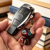 Брелок-подвеска в виде кота из сандалового дерева - Милый USB-шнурок и украшение для автомобиля/рюкзака для мужчин и женщин