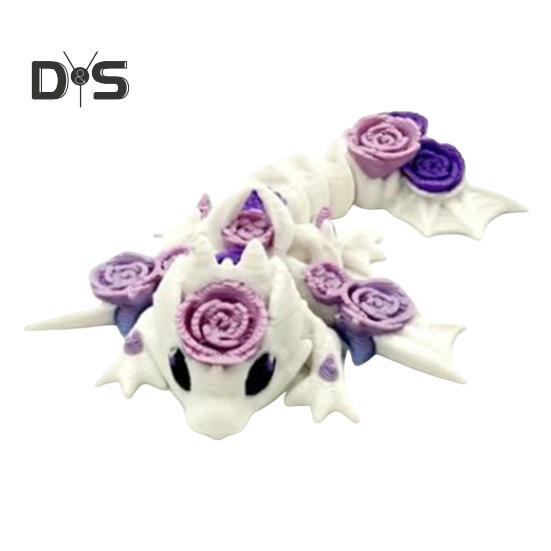 Яйцо таинственного дракона, красочное пасхальное яйцо дракона, напечатанное на 3D-принтере, подвижная шарнирная игрушка-дракон, пасхальная корзина, наполнители, подарки для любителей фэнтези