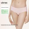 ubras Women's Antibacterial PLA-Lined Extended Crotch Briefs 5-Pack