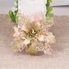 Искусственный рождественский цветок, тонкое мастерство, широкое применение, многоразовый модный искусственный цветок реального прикосновения для вечеринки