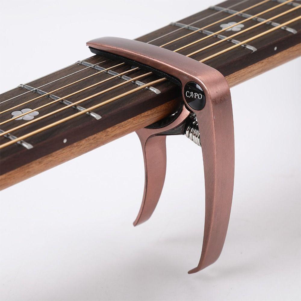 Accessories Electric Guitar Tuning Clamp Guitar Tuner Key Trigger Capo Guitar Capo Guitar Clamp