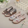 Women's Ethnic Style Summer Espadrilles: Breathable, Soft Sole, Non-Slip, Slip-On Beijing Cloth Shoes