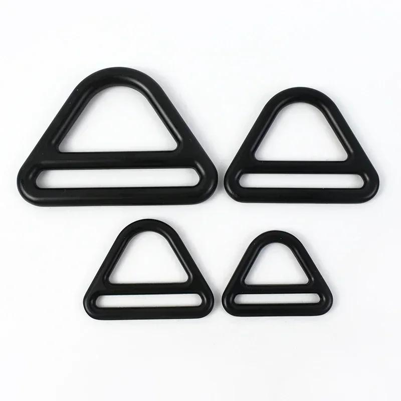 2/5/10 шт. Meetee 25-50 мм Металлические О-образные кольца Пряжка Трехщелевой ползунок Застежка Соединители для ремня сумки Регулируемый крючок DIY Аксессуары